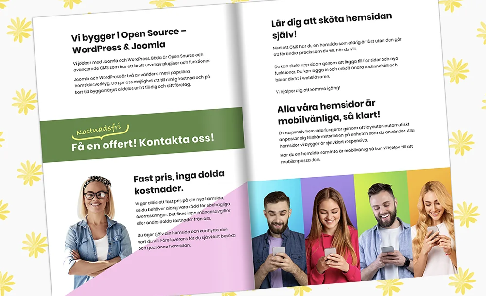 Gör om din PDF till en bläddringsbar online-broschyr. Läs mer!